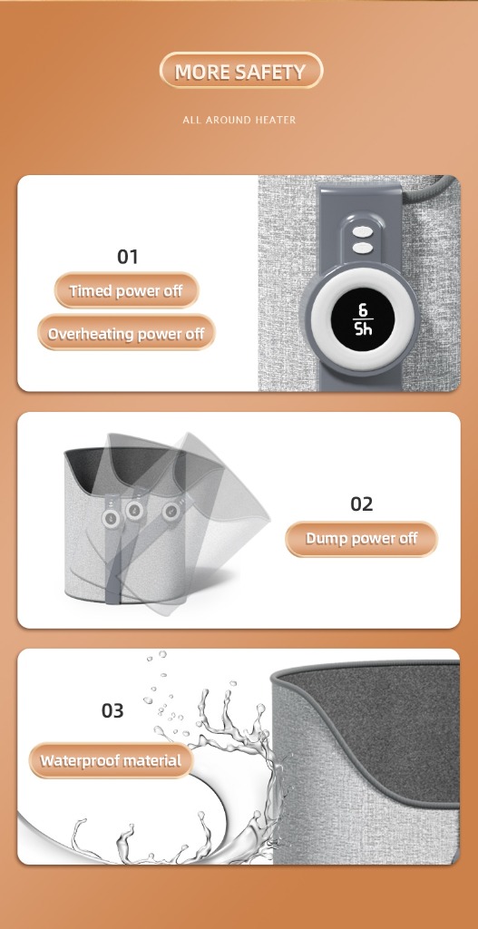 Triple safety protection features