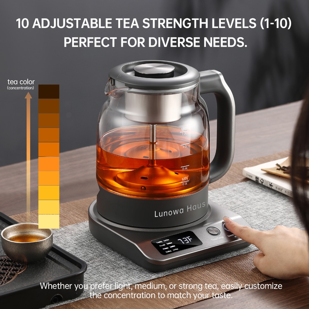 10 Adjustable Tea Strength Levels